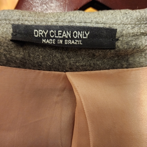 Last Chance Cashmere Christian Aujard Men Suit Blazer Jacket 42L woven in Italy. - Picture 9 of 12